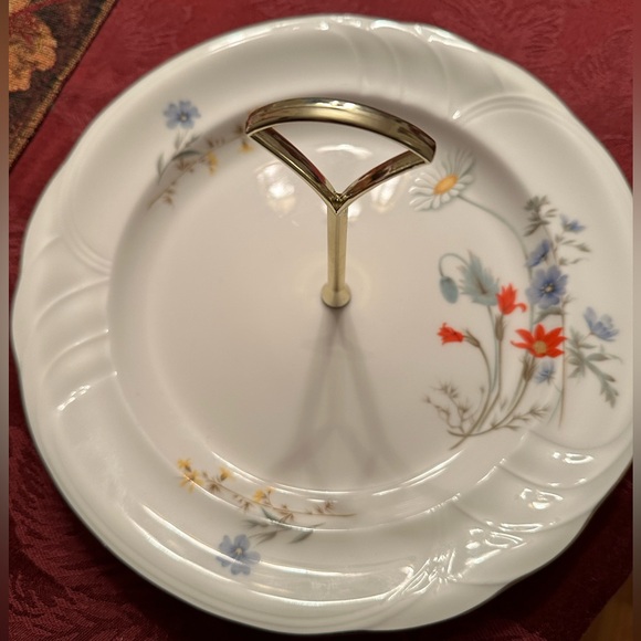 Royal Vale English Bone China Tea Cake/ Cookie Dish - Picture 2 of 4